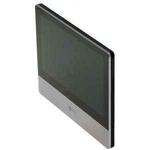Monitor videointerfon IP HikVision DS-KH8350-WTE1/EU premium 7-inch IPS Touch Screen, rezolutie 1024x600, Wi-Fi, slot card SD, design ultra-subtire Red Dot Award, control Hik-Connect, vizualizare camere IP - Img 2