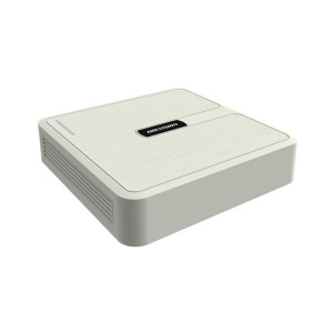 NVR HikVision HiWatch 4 canale HWN-2104H-4P(D), rezolutie 4MP/Full HD, 4 porturi PoE, compresie H.265+, latime banda 40Mbps, 1 slot HDD, iesire HDMI/VGA, Plug & Play, acces mobil Hik-Connect, carcasa Mini 1U