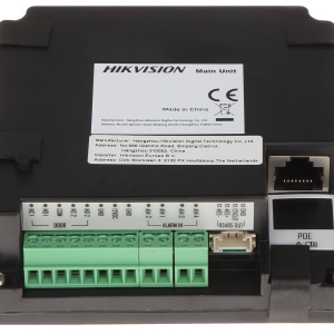 Post exterior videointerfon modular IP HikVision DS-KD8003-IME1/EU, camera 2MP Full HD, lentila Fish-eye 180°, iluminare IR, 1 buton apel, 2 relee comanda yala, alimentare PoE/12V, protectie IP65, configurare facila - Img 3