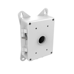 Power Box Hikvision DS‑1674ZJ, cutie pentru alimentare / junction box din aluminiu, culoare Hikvision White, corp robust din aliaj de aluminiu 310×208.9×89 mm, montaj pe perete/sufer, protectie cabluri si conexiuni elegante si durabile