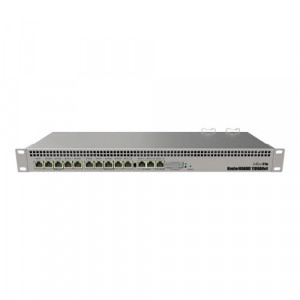 Router MikroTik 13xGigabit OS L6 1U Dual PSU RB1100x4