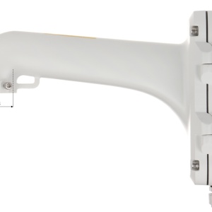 Suport camera supraveghere tip dome HikVision DS-1604ZJ-BOX-P, montaj pe perete cu doza de conexiuni inclusa, material aluminiu rezistent, dimensiuni 395.5 x 281.2 x 170.7 mm, culoare alba, design robust - Img 2