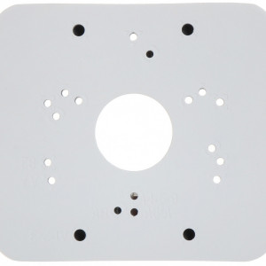 Suport montaj pe stalp Dahua PFA152-E, material aliaj de aluminiu, coliere din otel inoxidabil SUS304, sarcina maxima 3kg, diametru stalp 80-150mm, temperatura operare -40...+60 grade C, protectie anticoroziva, alb - Img 3