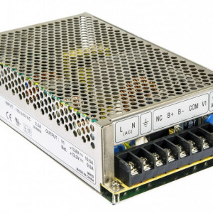 Sursa de alimentare in comutatie Mean Well AD-155A cu functie UPS, iesire 13.8V, curent 10.5A, putere 151W, incarcare acumulator, protectie la suprasarcina si scurtcircuit, ideala pentru sisteme de securitate si backup - Img 2