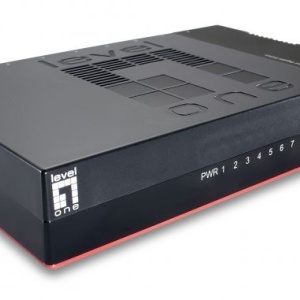 Switch Gigabit Level1 GSW-0807 Unmanaged, 8 porturi 10/100/1000Mbps, capacitate switching non-blocking, suport 9K Jumbo Frames, eficienta IEEE 802.3az, Flow Control 802.3x, montaj desktop sau perete, fanless - Img 2
