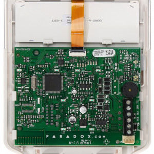 Tastatura LCD Paradox K32LCD, 32 caractere si 32 zone, 2 partitii, functie StayD, compatibila Spectra SP si Magellan, 1 intrare zona, etichete programabile, afisare alarme real-time, certificare Grad 2 - Img 3
