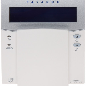 Tastatura LCD Paradox K32LX, 32 caractere, meniu in limba Romana, compatibila seria Spectra SP, functie StayD, 1 intrare zona, 1 iesire PGM, 8 butoane actiune rapida, afisare alarme in timp real, upgrade firmware - Img 2