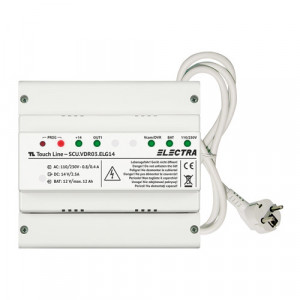 Unitate centrala de alimentare Electra 1 iesire pentru HOME + URBAN + EXPERT G3 SCU.VDR03.ELG14