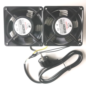 Ventilator pentru rack / dulap de retea Hikvision FD1238A2, temperatura de functionare -20°C pana la 80°C, umiditate 20%-80%, greutate 450g, compatibil cu sistemele de distributie in incinte si rack-uri