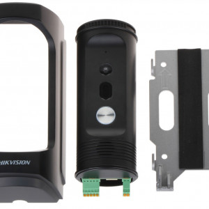 Videointerfon IP HikVision Doorbell DS-KB8113-IME1, 2MP, protectie antivandal IK09 si IP65, alimentare PoE, iluminare IR, control prin aplicatia Hik-Connect, configurare web, suporta sonerie mecanica, design compact - Img 2