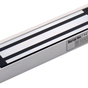 Yala electromagnetica HikVision Pro Series DS-K4H250S, forta de retinere 272 kg (600 lbs), montare aplicata, alimentare 12V/24V DC, indicator LED status usa, protectie MOV integrata, materiale anti-abraziune.