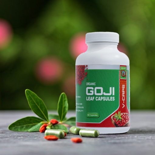 Capsule din frunze de Goji (90 de capsule)