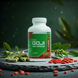 Capsule din frunze de Goji (90 de capsule) - Img 5