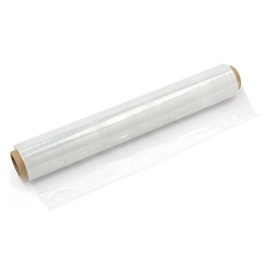 Folie stretch manuală 23 microni, transparentă, 1.25 kg (tub 100g) - 6 role/bax