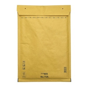 Plicuri cu bule de aer A11, 120x175+50mm, maro, 100 buc. - Img 2