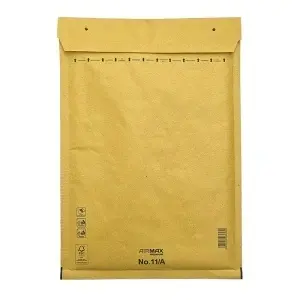 Plicuri cu bule de aer A11, 120x175+50mm, maro, 100 buc. - Img 2