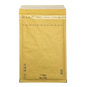 Plicuri cu bule de aer A11, 120x175+50mm, maro, 100 buc. - Img 3