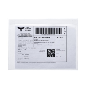 Plic AWB C5, autoadeziv, din plastic transparent, 240x180mm, set 1.000 buc. - Img 2