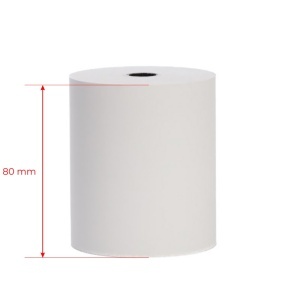 Rolă hârtie termică 80mm x 60m 45g/mp - Img 2