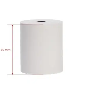 Rolă hârtie termică 80mm x 60m 45g/mp - Img 2