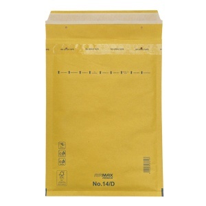 Plicuri cu bule de aer D14, 200x275+50mm, maro, 100 buc. - Img 3