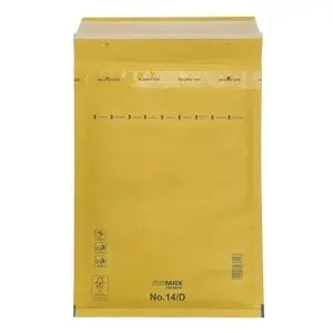 Plicuri cu bule de aer D14, 200x275+50mm, maro, 100 buc. - Img 3