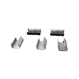 Capse metalice pentru legare bandă PP/PET 12 mm, 1.000 capse/bax