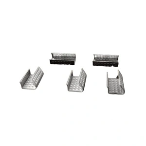 Capse metalice pentru legare bandă PP/PET 12 mm, 1.000 capse/bax
