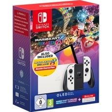 NINTENDO SWITCH OLED +MK8+12NSO