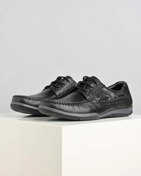 Kožne muške cipele 11153-2 crne