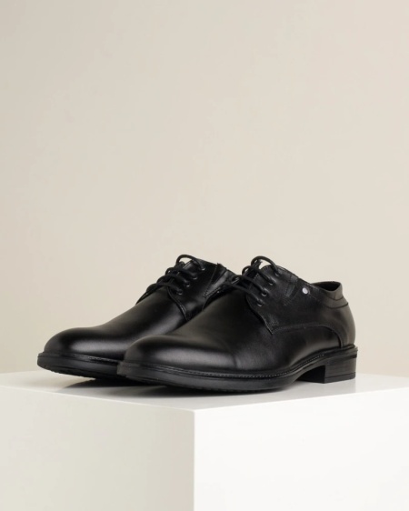 Kožne muške elegantne cipele 3480-01 crne, slika 2