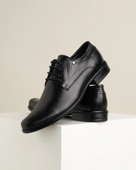 Kožne muške elegantne cipele 3880-01 crne, slika 8