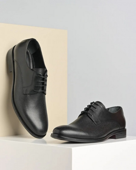 Kožne crne cipele za muškarce, slika 7