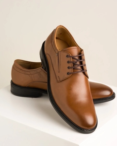 Kožne muške elegantne cipele 3480-06 braon, slika 3
