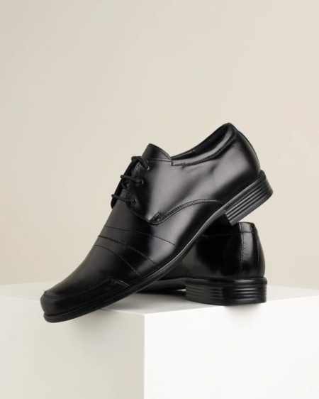 Kožne muške elegantne cipele 3883-01 crne, slika 6