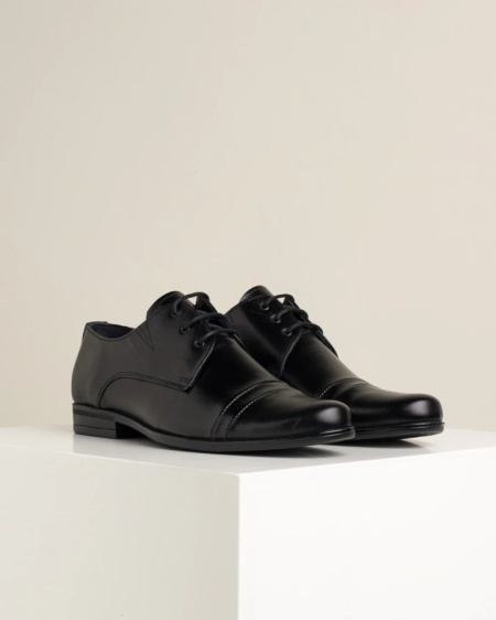 Elegantne cipele za odelo crne Gazela 4070-01, slika 9