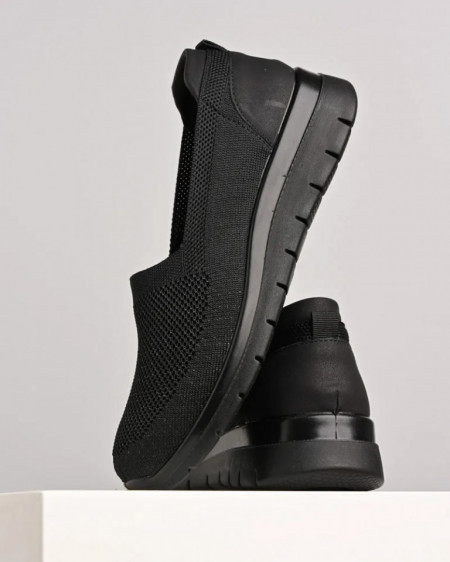 Ženske streč espadrile L092406 crne, slika 5