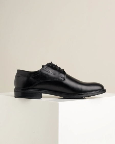 Kožne muške elegantne cipele 3480-01 crne, slika 6