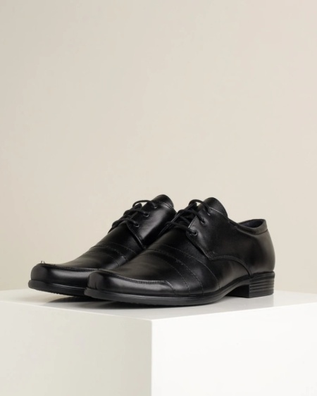 Kožne muške elegantne cipele 3883-01 crne, slika 10