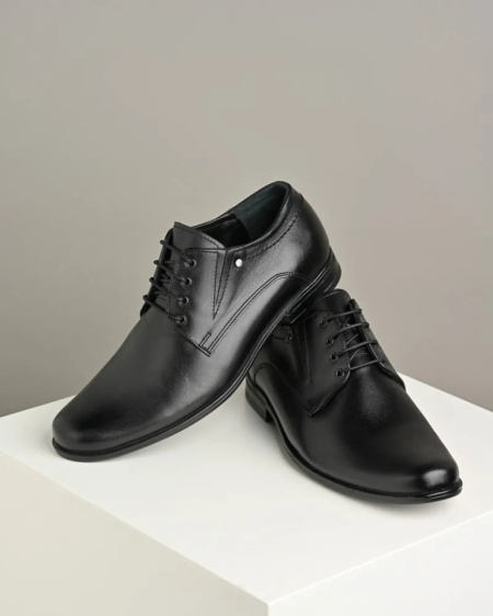 Elegantne cipele za odelo crne Gazela 4080-01, slika 6