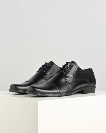 Elegantne cipele za odelo crne Gazela 4081-01, slika 6