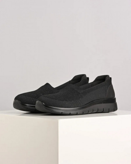 Ženske streč espadrile L092406 crne, slika 4