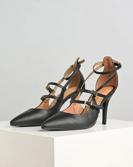 Ženske cipele na štiklu sa kaišićima 1184.1166.728 crne, slika 3