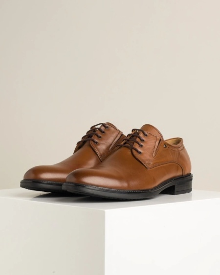 Kožne muške elegantne cipele 3480-06 braon, slika 4
