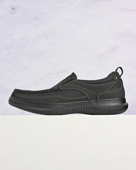 Crne cipele za muškarce na navlačenje, slika 5