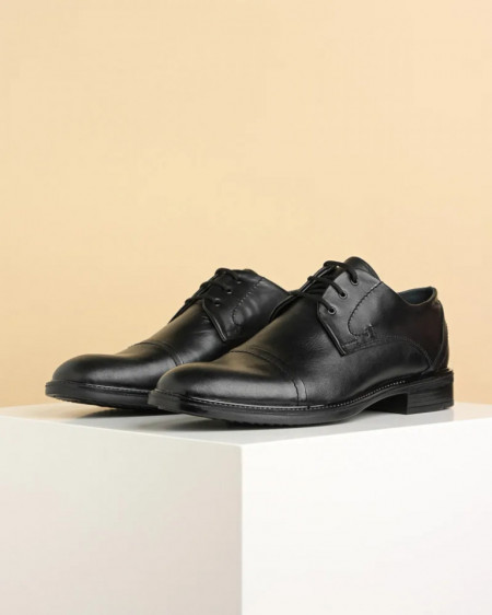 Crne elegantne kožne cipele, slika 7