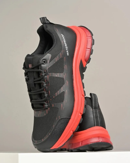 Muške nepromočive patike SW23-12308 (41-46) crno/crvene, slika 6