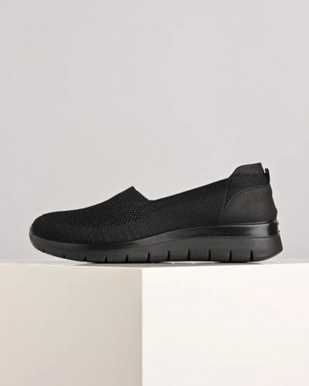 Ženske streč espadrile L092406 crne, slika 2