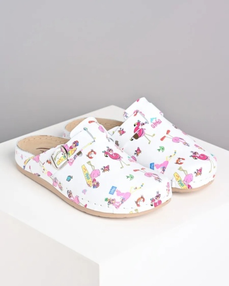 Anatomske klompe sa flamingosima, slika 3