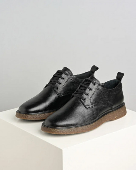 Kožne muške cipele 1119-02 crne, slika 2